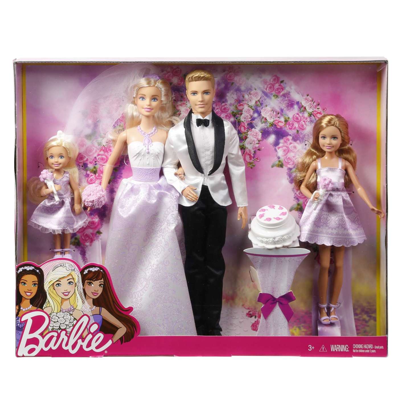 DJR88 Barbie Wedding Gift Set