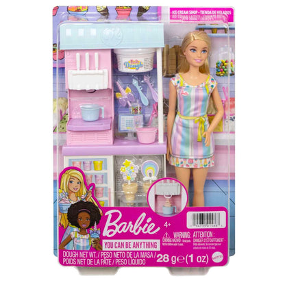 HCN46 Barbie Ice Cream Shop Playset