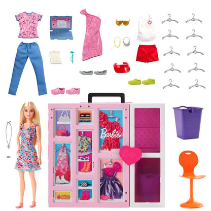 HGX57 Barbie Dream Closet Doll And Playset